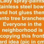 Lady glues 40 Dollar Store flowers onto plain drum shade. This idea is absolutely exploding right now!
