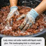 Lady spray-paints 8 styrofoam balls green and stacks them on a wooden dowel. Neighbors keep asking about this front yard idea