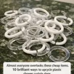 Lady crusts 80 cheap paper plates in thick white wall spackle. Everyone is copying this idea for their living room!