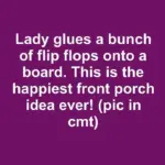 Lady weaves 85 cheap plastic baby hangers with heavy industrial zip ties. Neighbors keep asking about this patio hack!