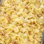 My neighbor brought this over and we scraped the pot clean. It takes just 3 ingredients to make this comfort food masterpiece.
